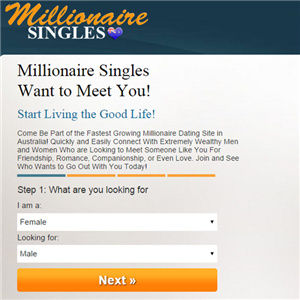 millionaire singles australia